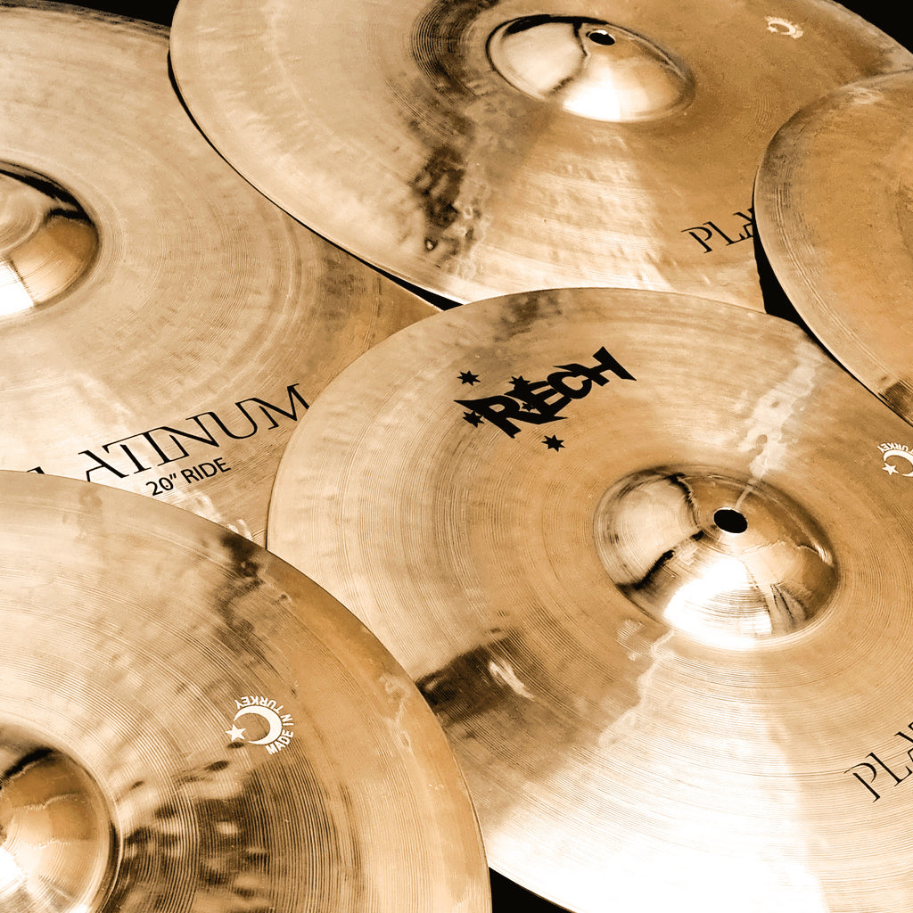 Rech Platinum 7 Piece Super Cymbal Pack Set