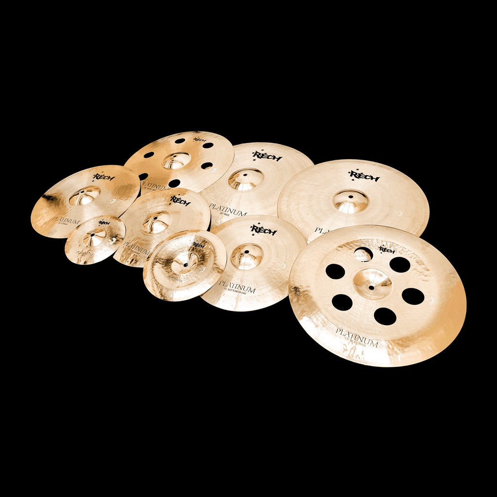 Rech Platinum 9 Piece Super Cymbal Pack Set