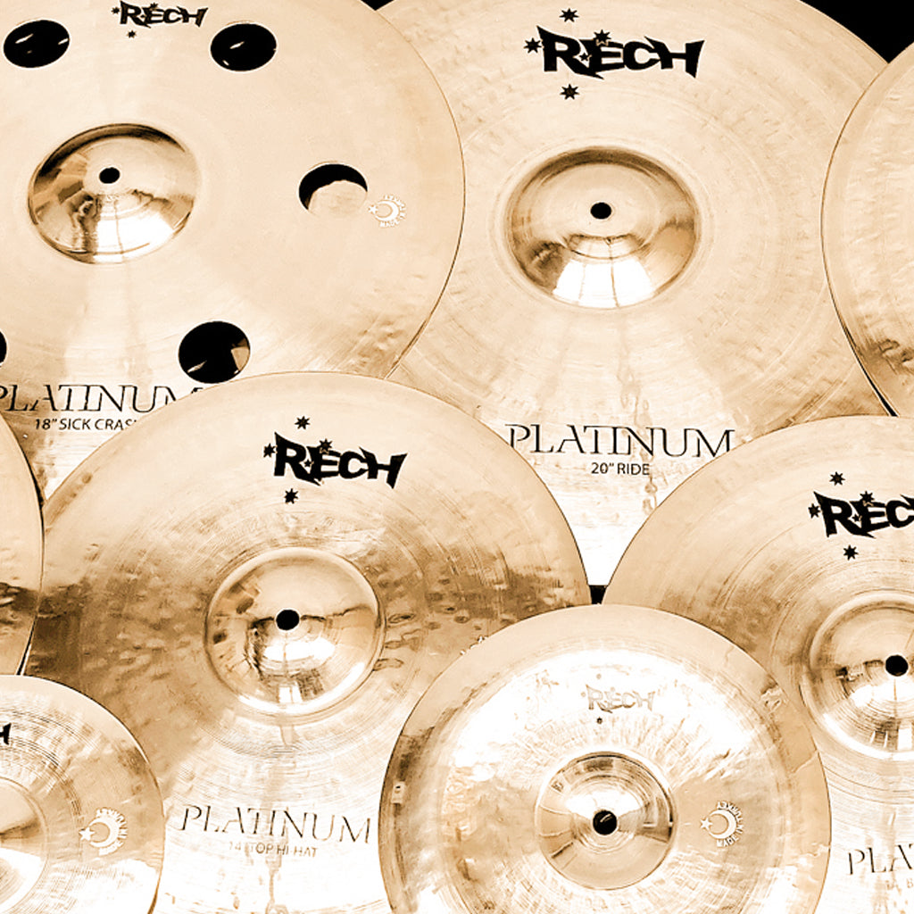Rech Platinum 9 Piece Super Cymbal Pack Set