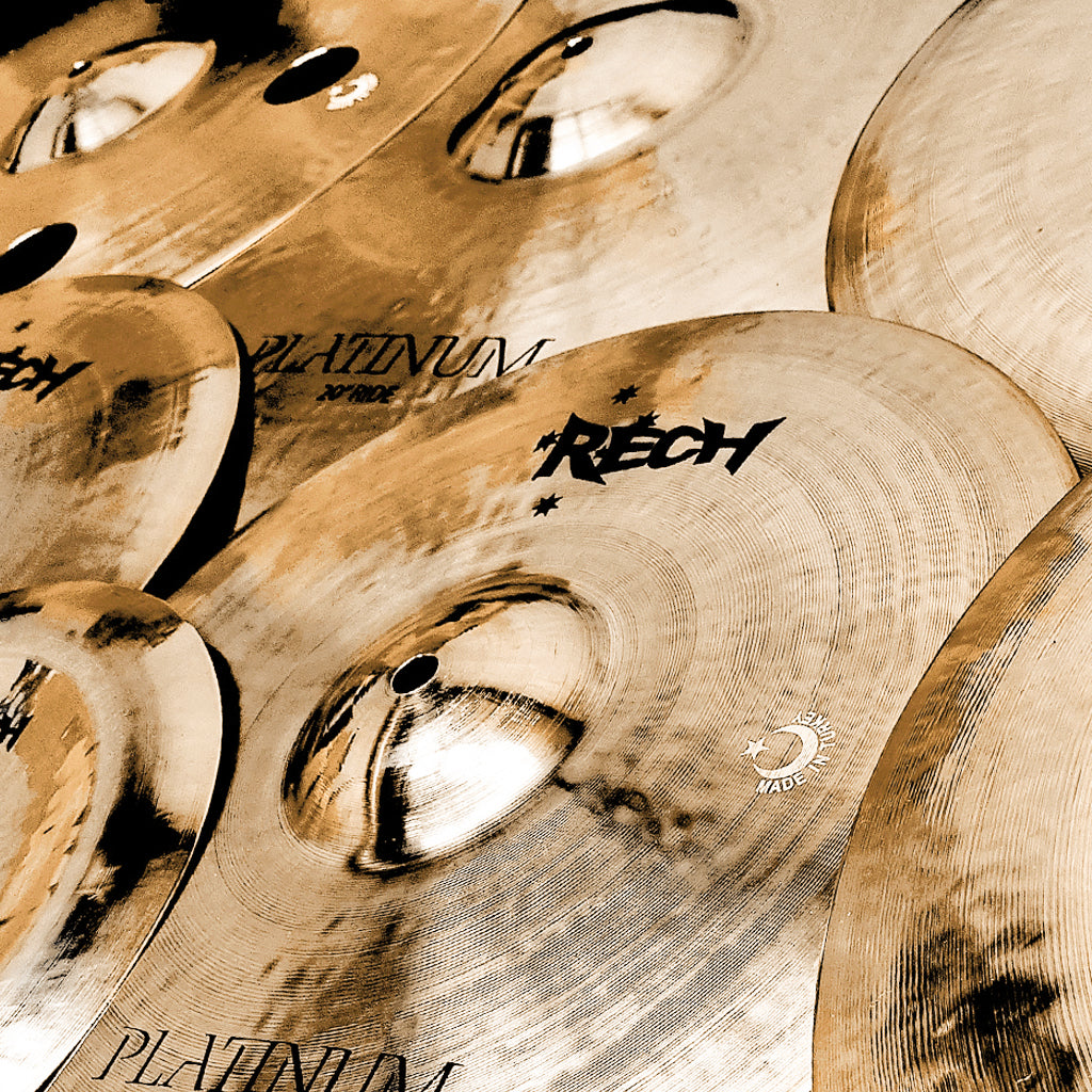 Rech Platinum 9 Piece Super Cymbal Pack Set
