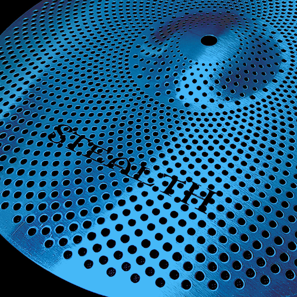 Rech Stealth 14" Low Volume Crash Cymbal - Blue