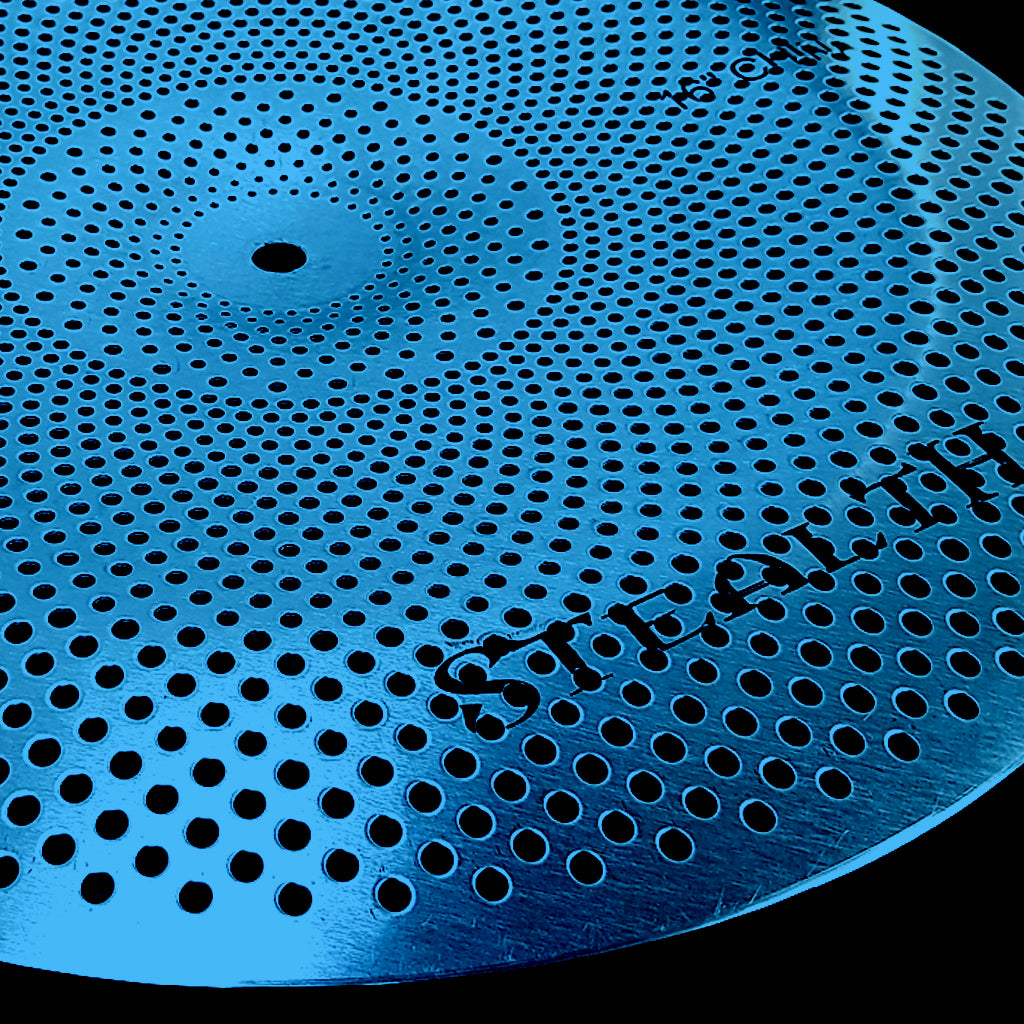 Rech Stealth 16" Low Volume China Cymbal - Blue