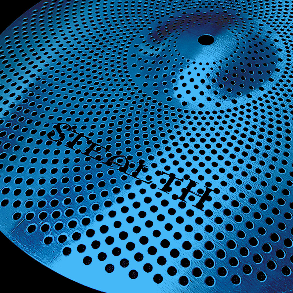 Rech Stealth 16" Low Volume Crash Cymbal - Blue