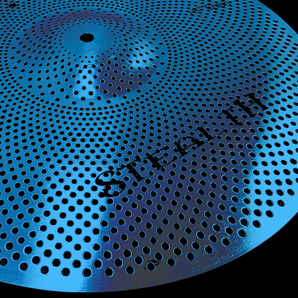 Rech Stealth 18" Low Volume Crash Cymbal - Blue