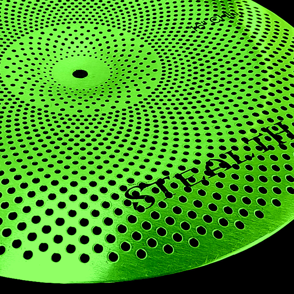 Rech Stealth 16" Low Volume China Cymbal - Green