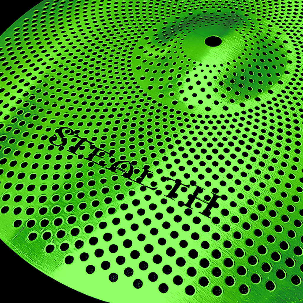 Rech Stealth 16" Low Volume Crash Cymbal - Green