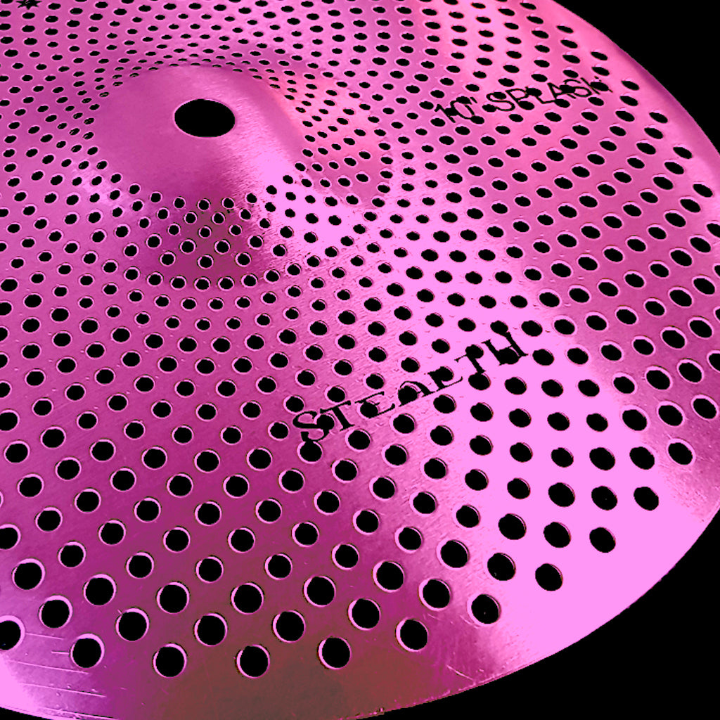 Rech Stealth 10" Low Volume Splash Cymbal - Purple