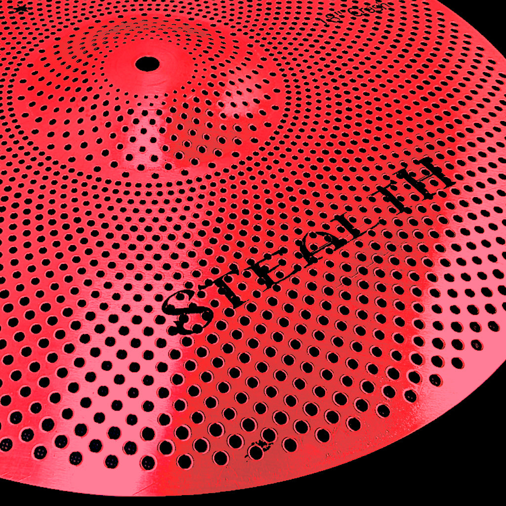 Rech Stealth 18" Low Volume Crash Cymbal - Red