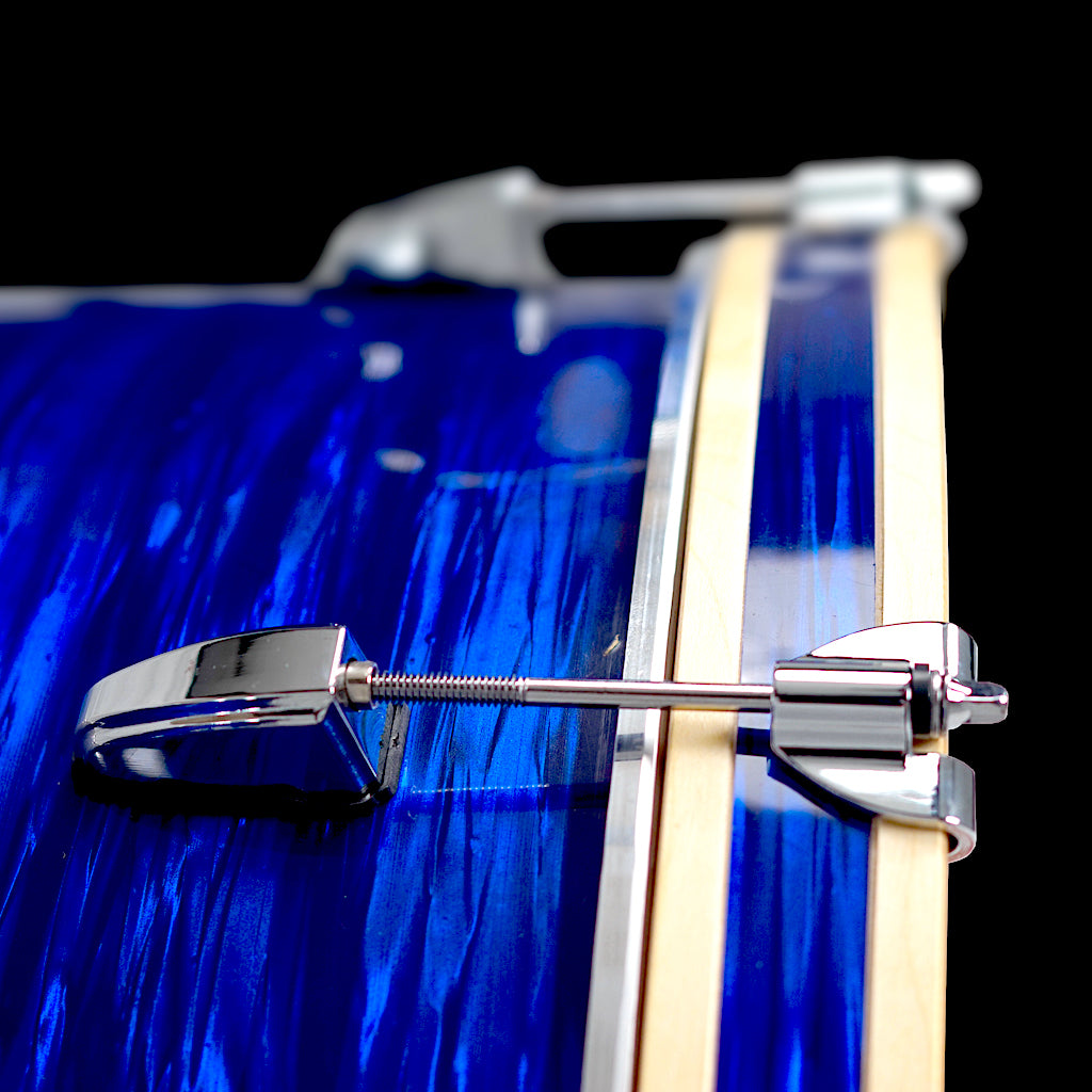 Relic Tribute Drum Kit Blue Oyster Vintage Drums Birch & Mahogany shells