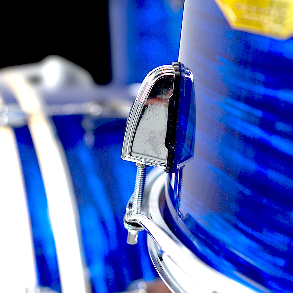 Relic Tribute Drum Kit Blue Oyster Vintage Drums Birch & Mahogany shells