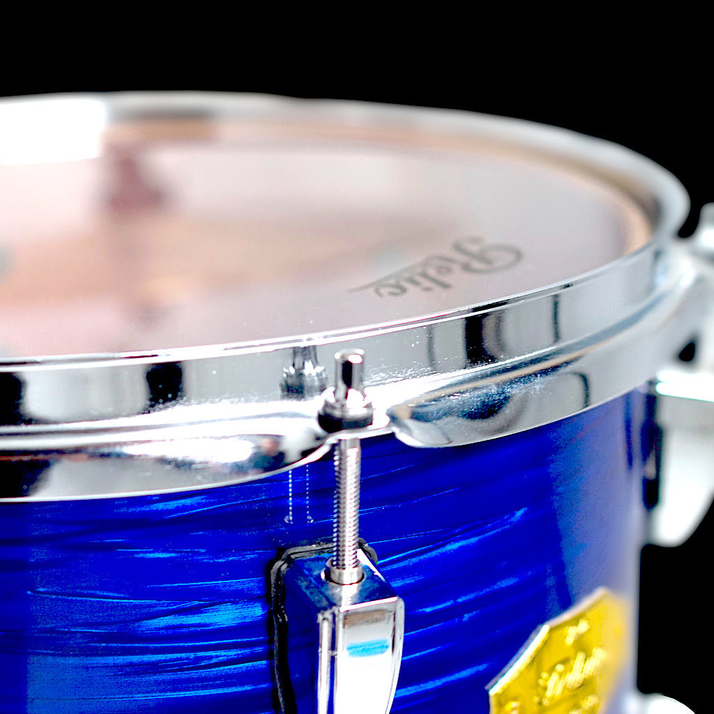 Relic Tribute Drum Kit Blue Oyster Vintage Drums Birch & Mahogany shells