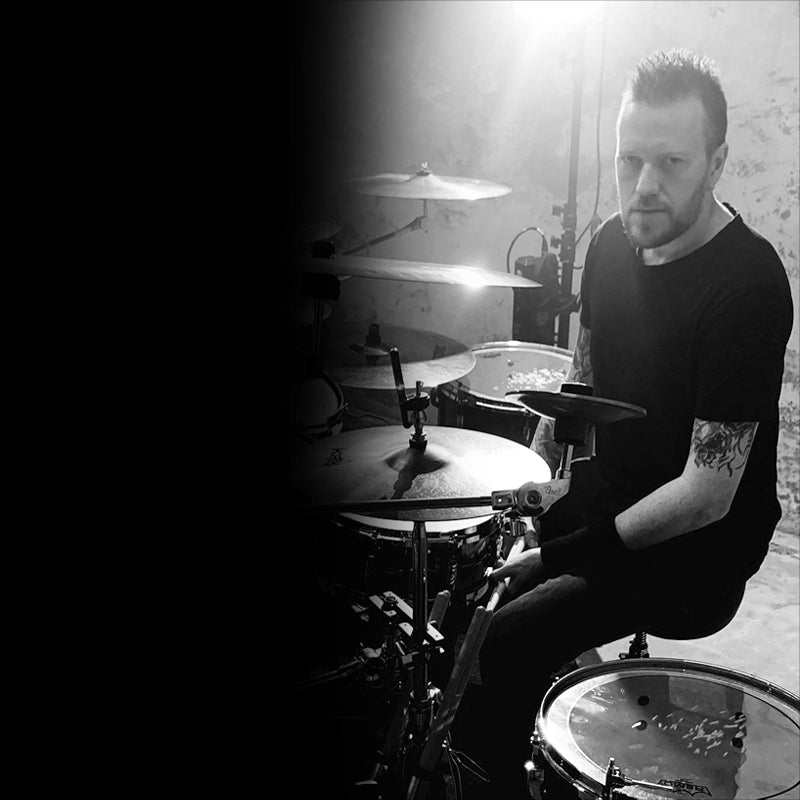 Jared Roberts - Nuclear Cymbals Drum Cam Studio Footage