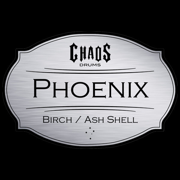 Chaos Phoenix Drums Ash Wood