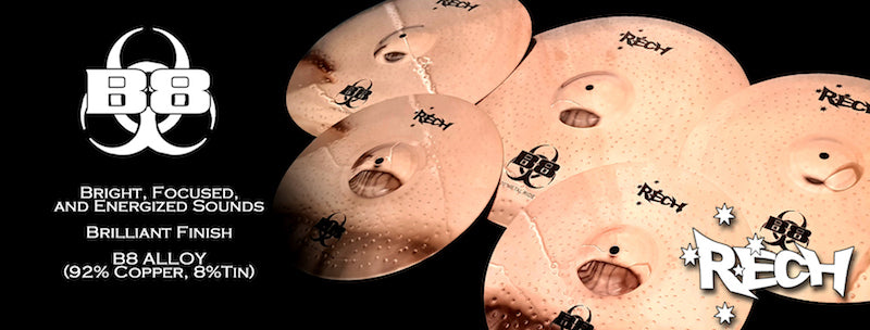 Rech B8 Metal Cymbals