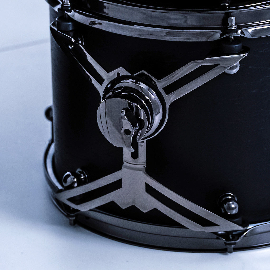 Chaos Phoenix II Maple & Oak Drum Kit - Satin Black