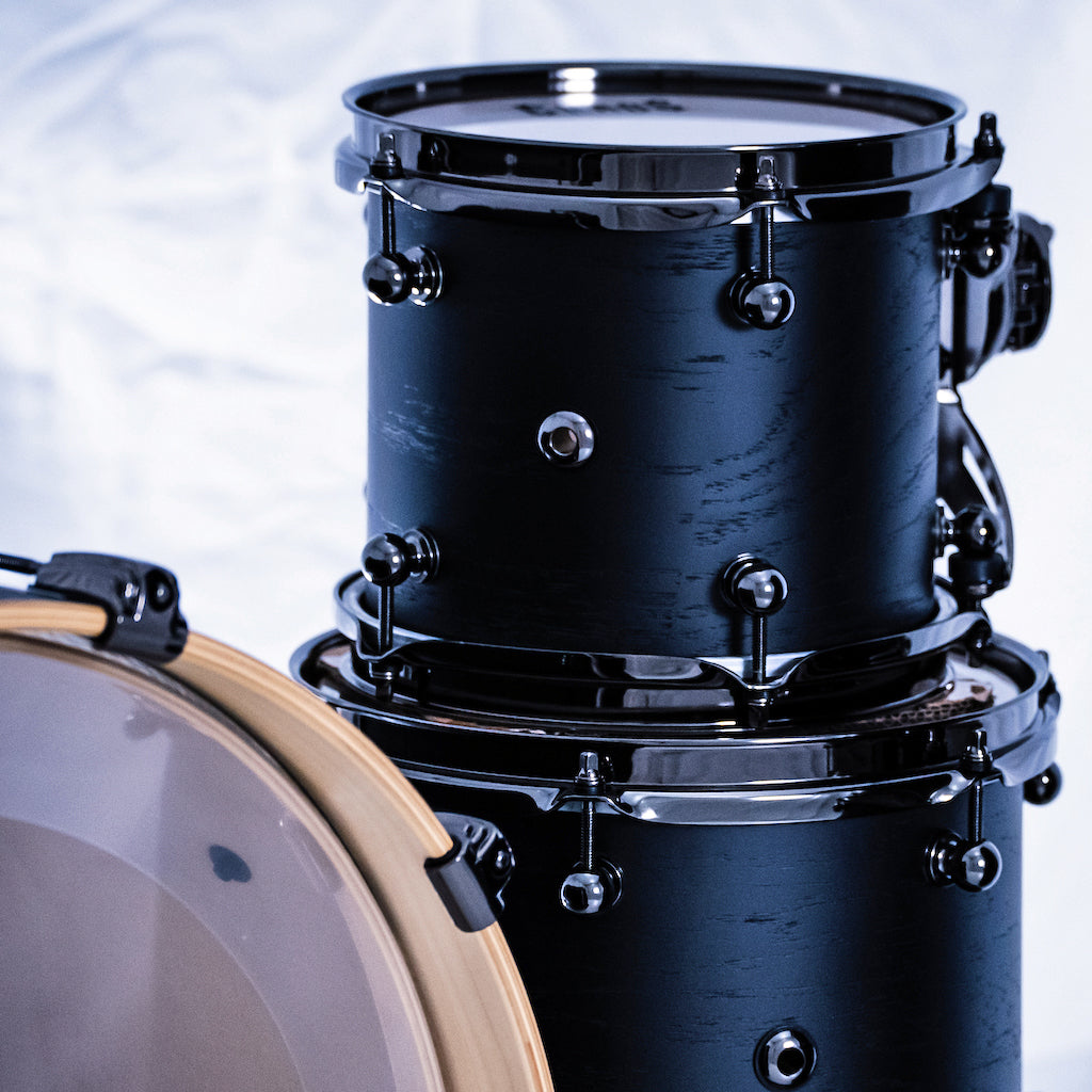 Chaos Phoenix II Maple & Oak Drum Kit - Satin Black