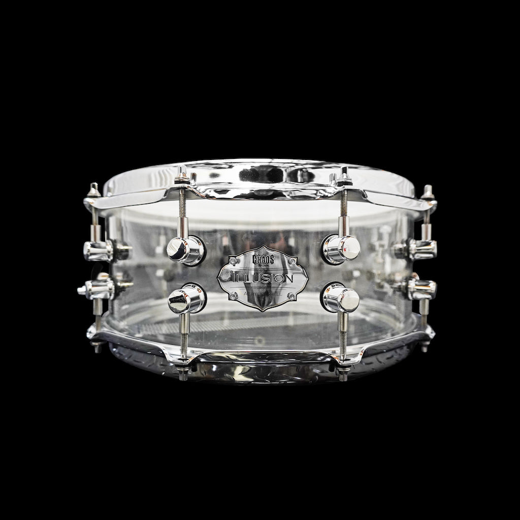 Chaos Illusion Acrylic Drum Kit - Clear