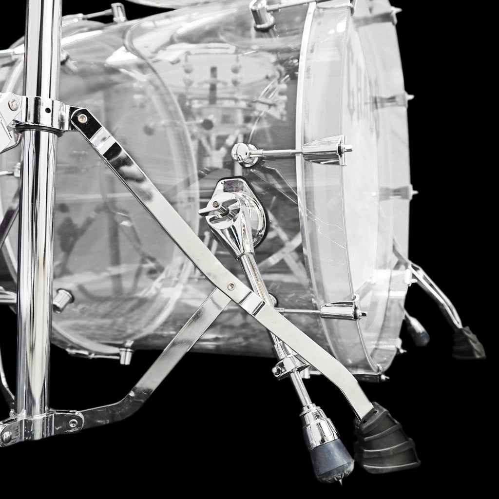 Chaos Illusion Acrylic Drum Kit - Clear