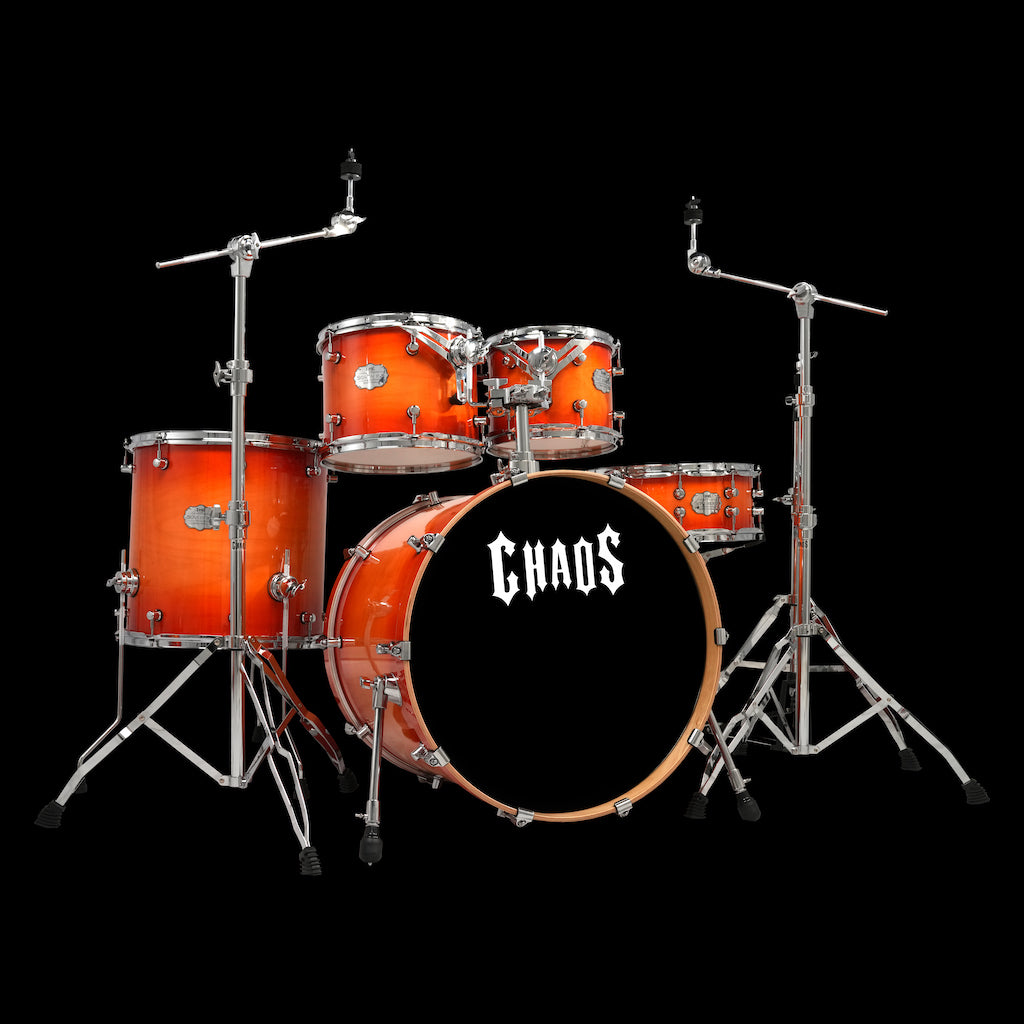 Chaos Sovereign Birch Drum Kit - Crimson Blaze