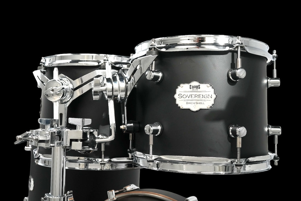 Chaos Sovereign Birch Drum Kit - Satin Black