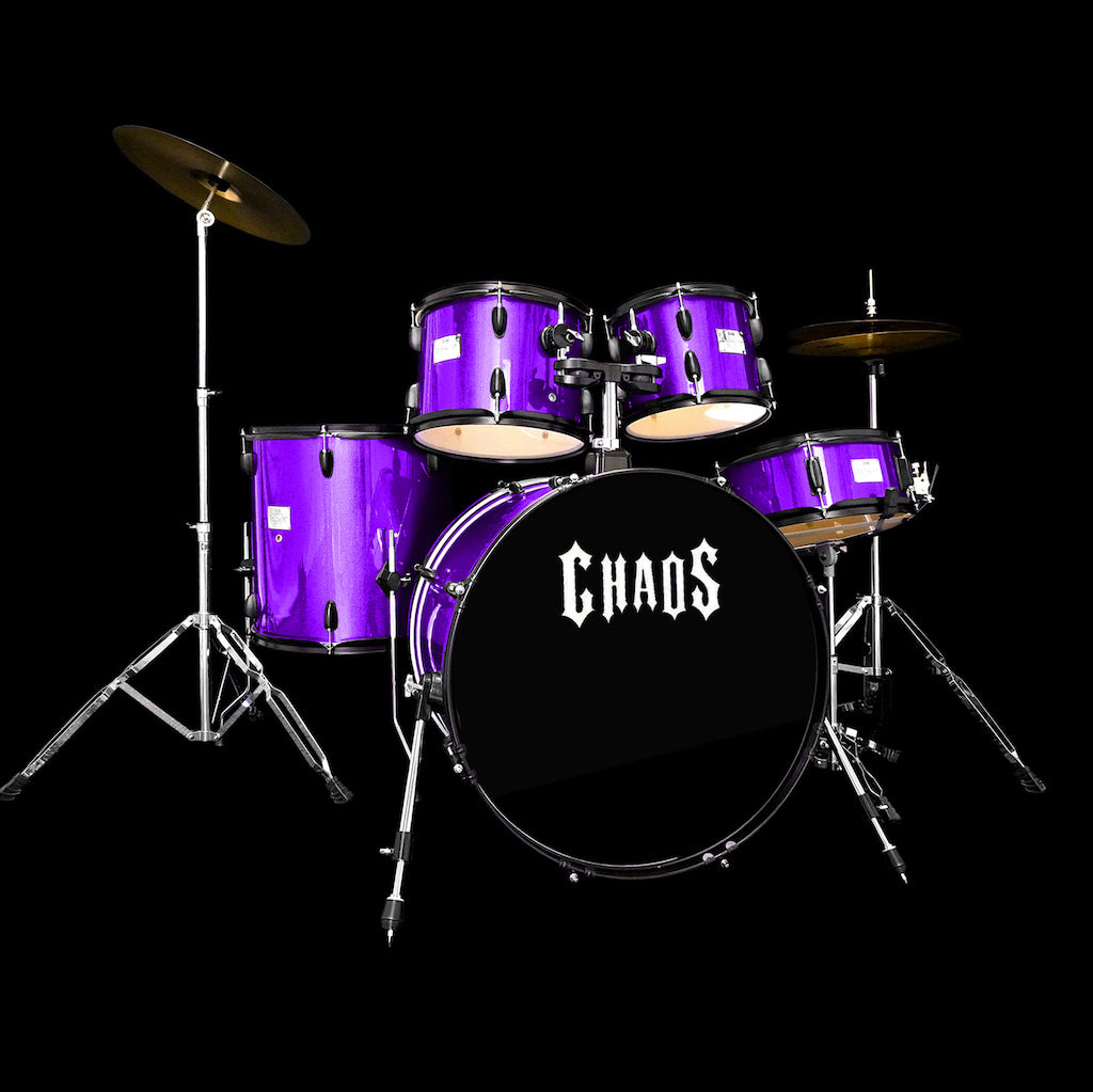 Chaos Catalyst Beginner Drum Kit - Purple