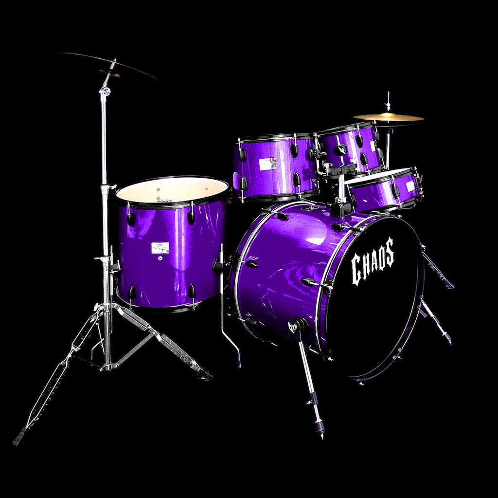 Chaos Catalyst Beginner Drum Kit - Purple