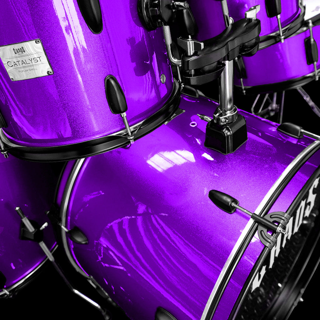 Chaos Catalyst Beginner Drum Kit - Purple