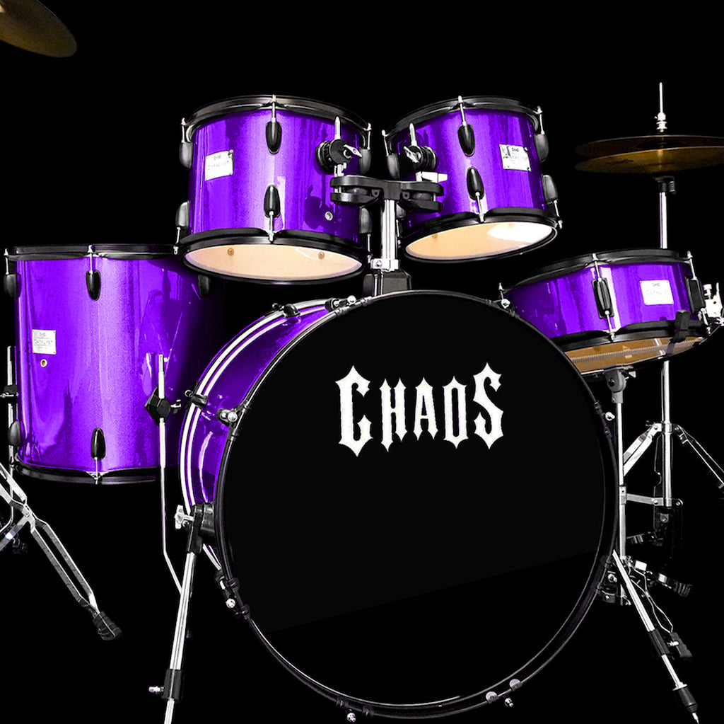 Chaos Catalyst Beginner Drum Kit - Purple