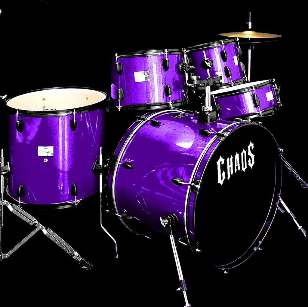 Chaos Catalyst Beginner Drum Kit - Purple