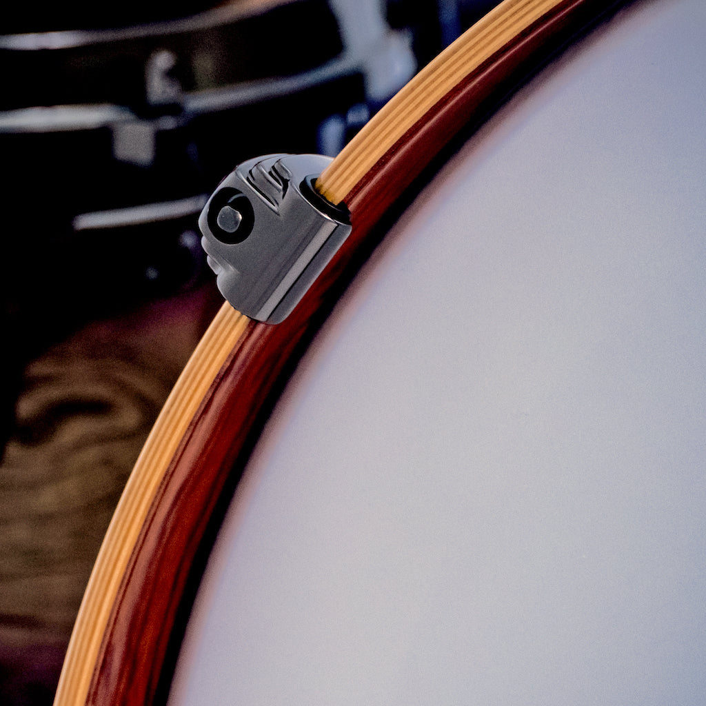 Chaos Elite Custom Drum Kit Birch & Bubinga - Purple Natural Burst