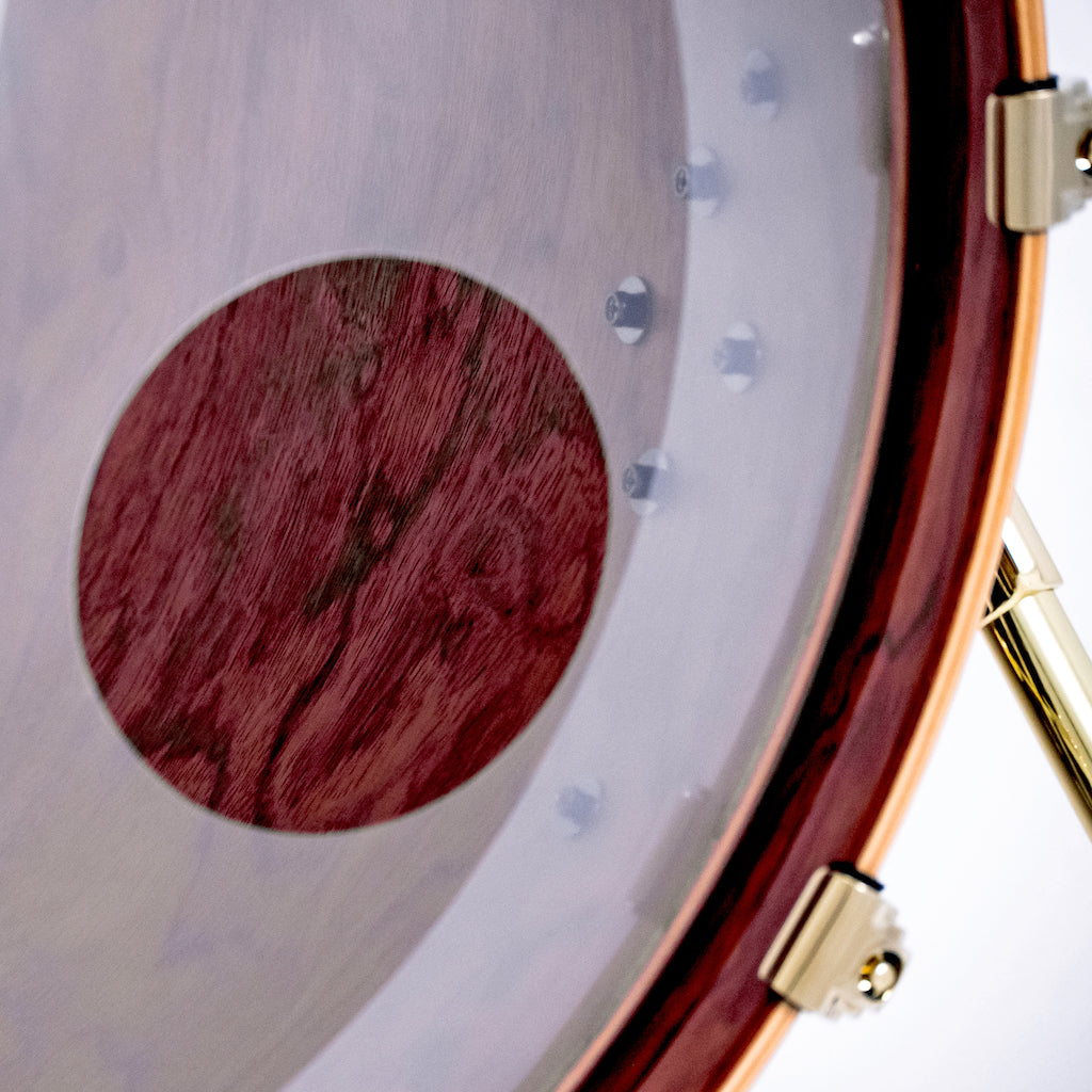 Chaos Elite Custom Drum Kit Birch & Bubinga - Red Natural Burst