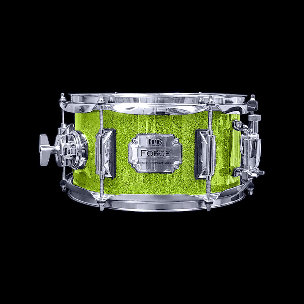 Chaos Force 12x5.5 Snare Drum - Apple Sparkle