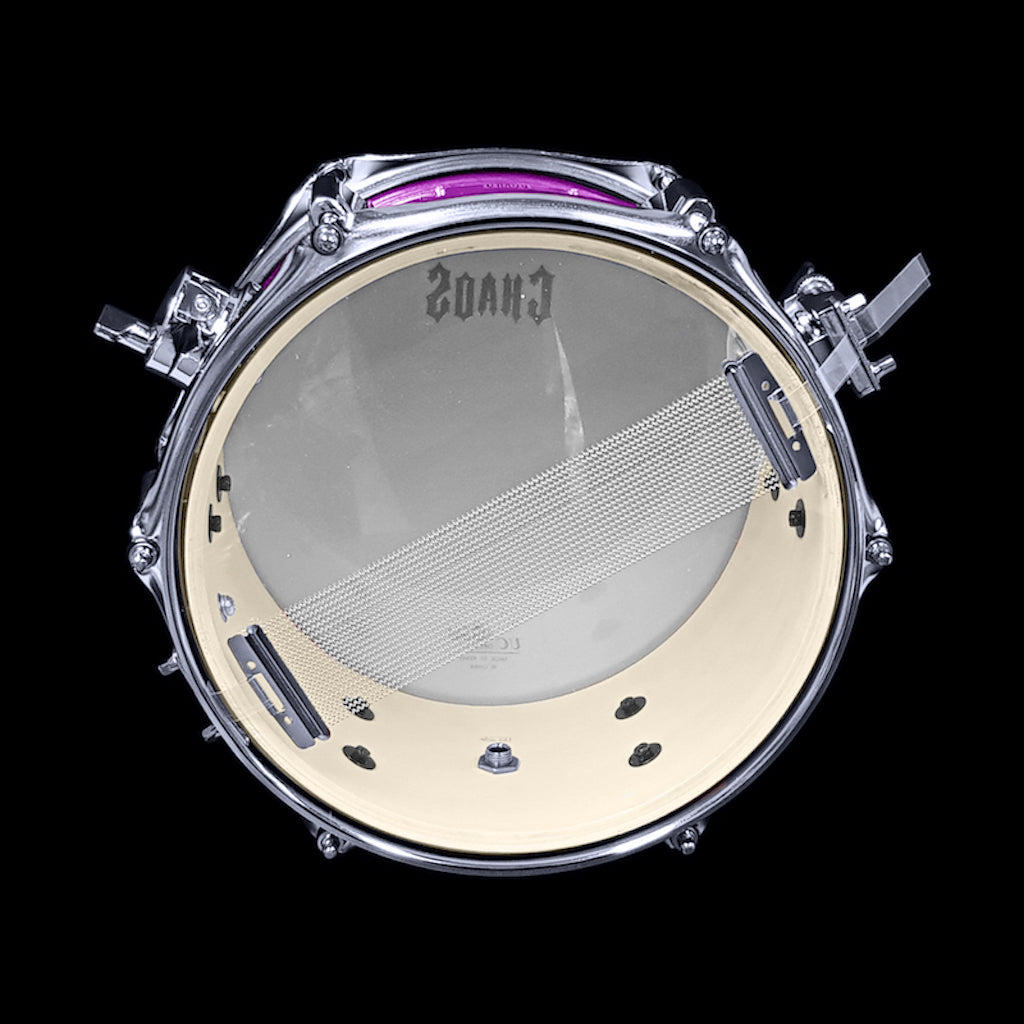 Chaos Force 12x5.5 Snare Drum - Purple Sparkle