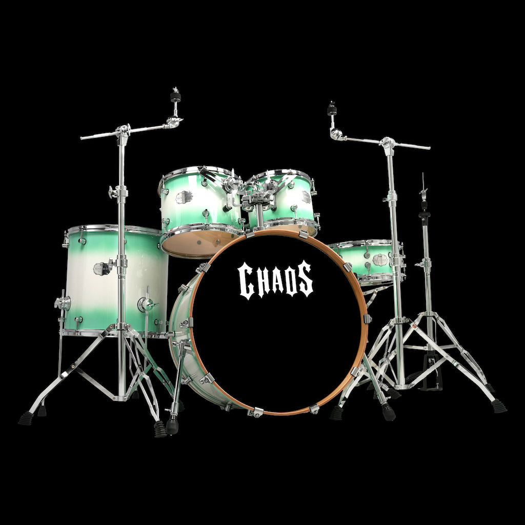 Chaos Sovereign Birch Drum Kit - Jade Burst