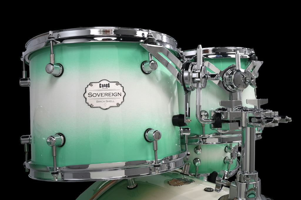Chaos Sovereign Birch Drum Kit - Jade Burst