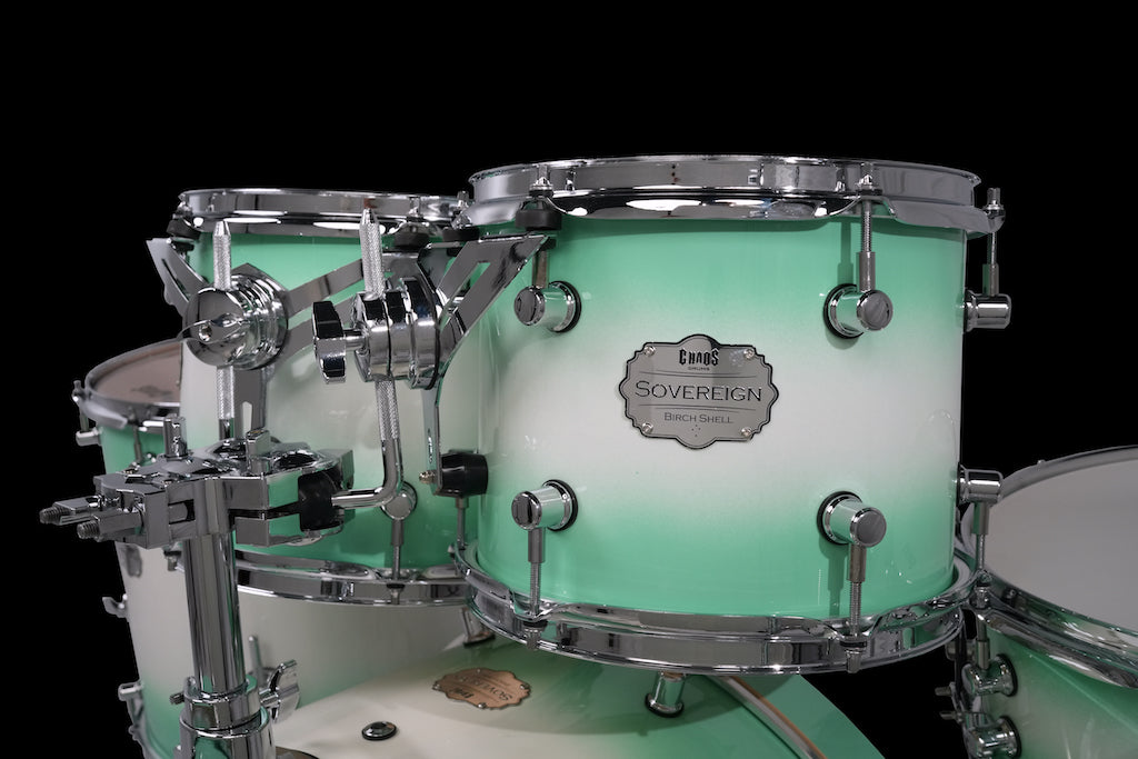 Chaos Sovereign Birch Drum Kit - Jade Burst