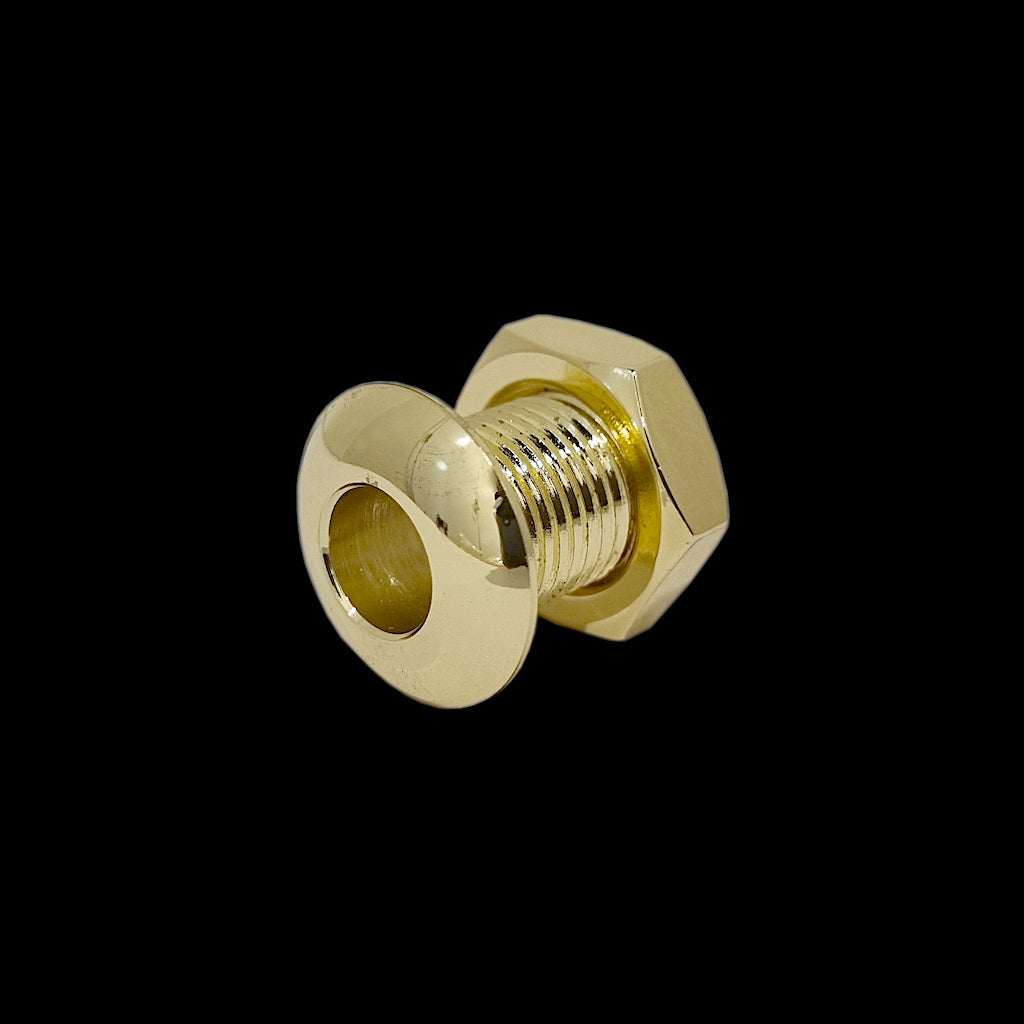DFP Threaded Air Vent for Drum Shells - Brass