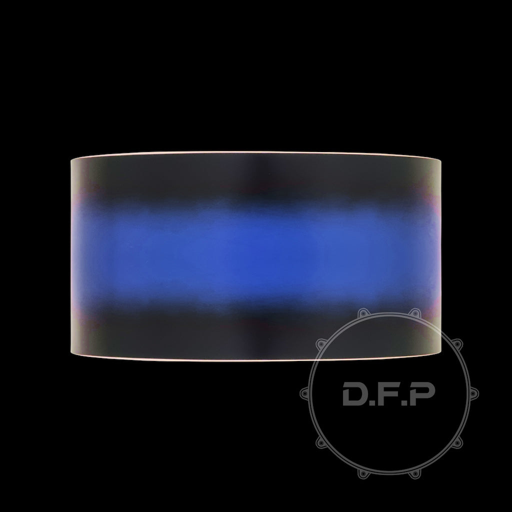 DFP 10Ply Maple Snare Drum Shells Satin Blue Burst