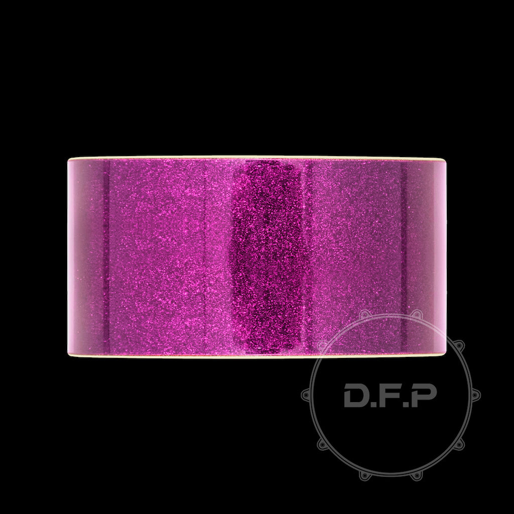 DFP 10Ply Maple Snare Drum Shells Purple Sparkle Lacquer