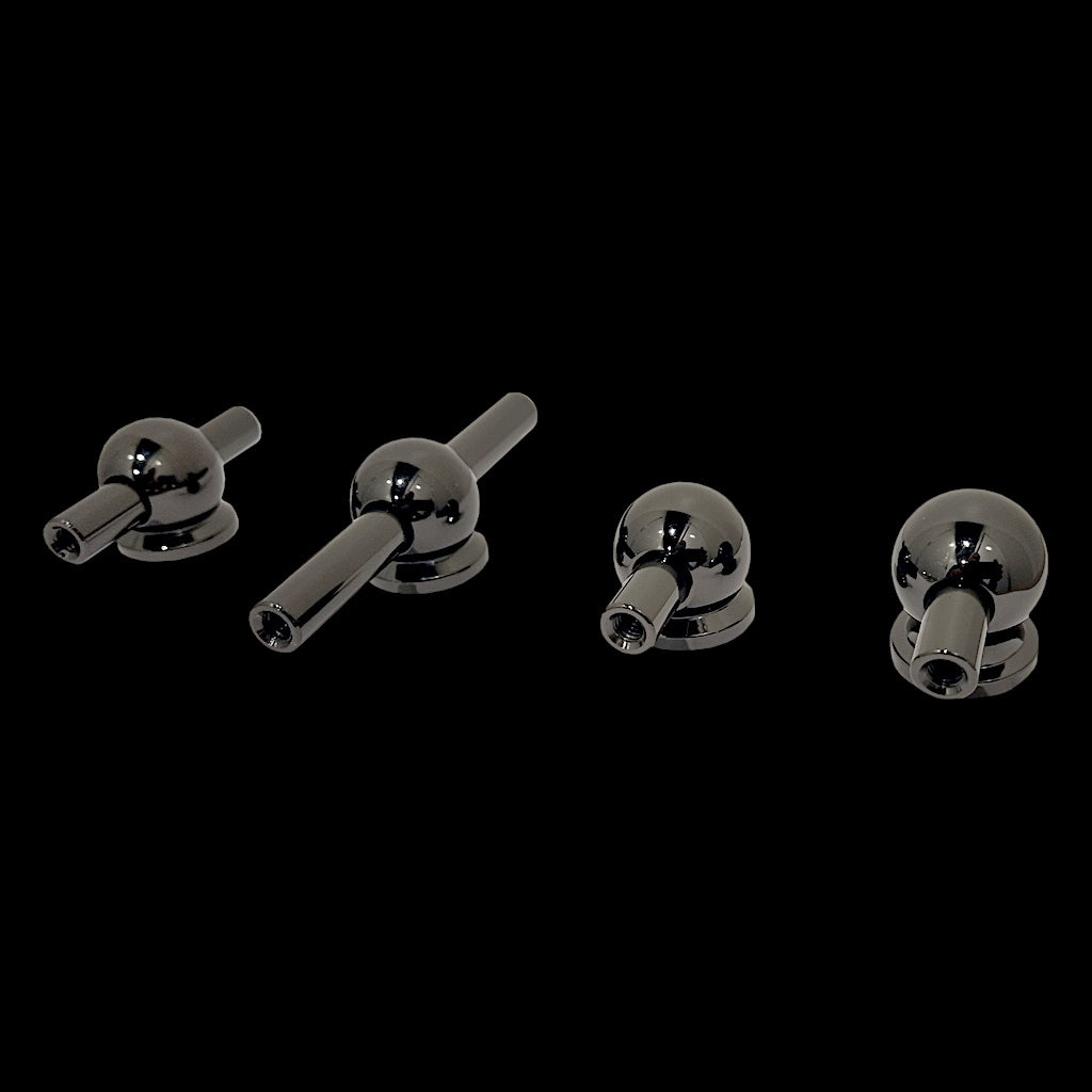 DFP Royal Tube Lugs - Black Nickel