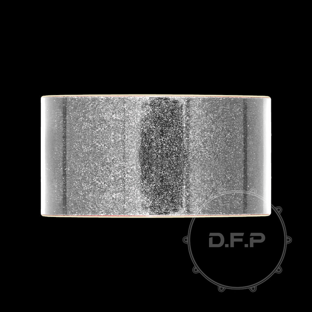 DFP 10Ply Maple Snare Drum Shells Silver Sparkle Lacquer