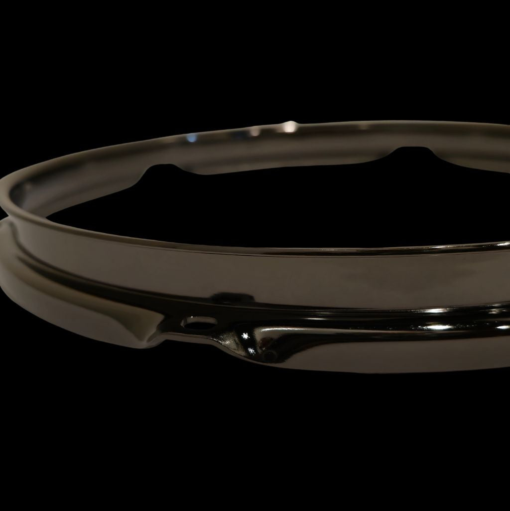 DFP 2.3mm Triple Flange Drum Hoops - Black Nickel | Sizes: 6'' 8” 10” 12” 13” 14” 15'' 16” 18”