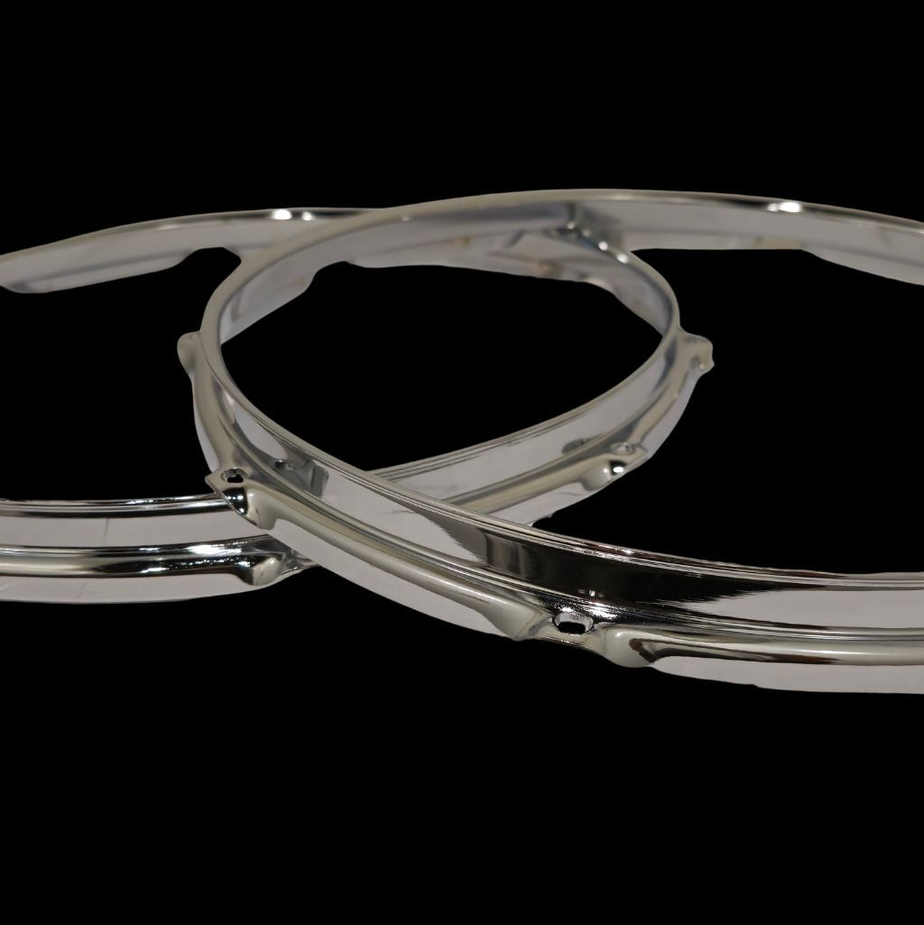 DFP 3mm Triple Flange Drum Hoops - Chrome | Sizes: 13” 14”