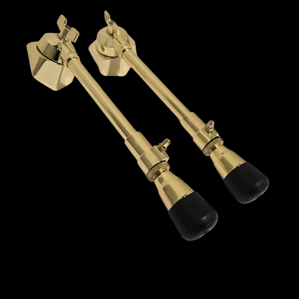 DFP Heavy Duty Bass Drum Spurs - Brass