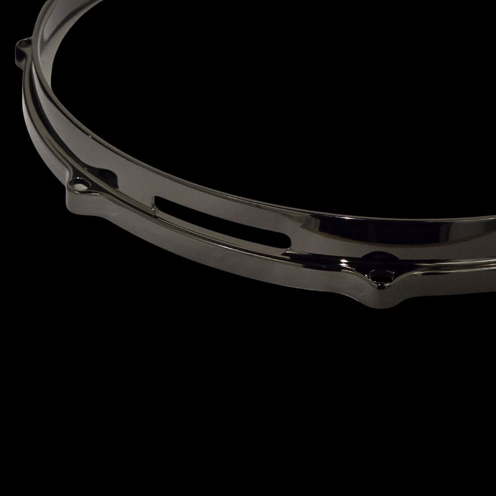 DFP 3mm Die Cast Drum Hoops - Black Nickel | Sizes: 8'' 10'' 12'' 13'' 14'' 16'' 18''