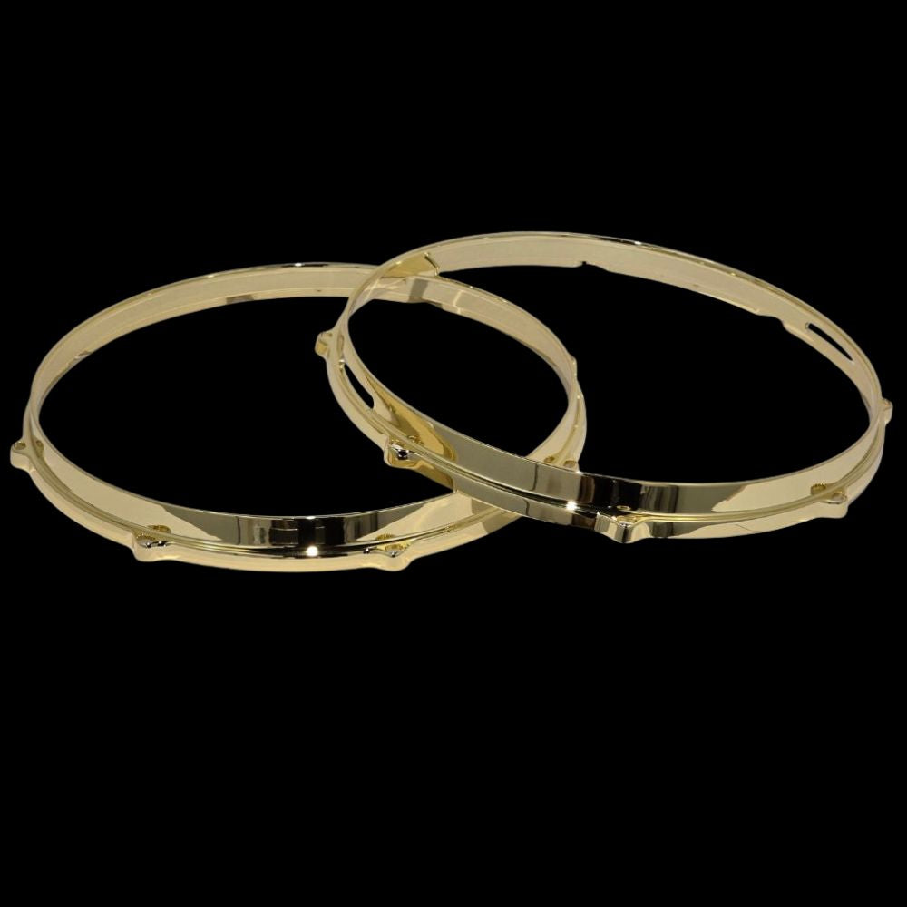 DFP 3mm Die Cast Drum Hoops - Brass | Sizes: 8'' 10'' 12'' 13'' 14'' 16'' 18''