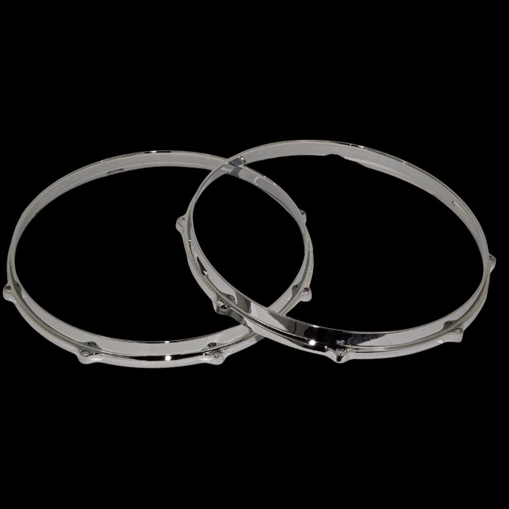 DFP 3mm Die Cast Drum Hoops - Chrome | Sizes: 8'' 10'' 12'' 13'' 14'' 16'' 18''