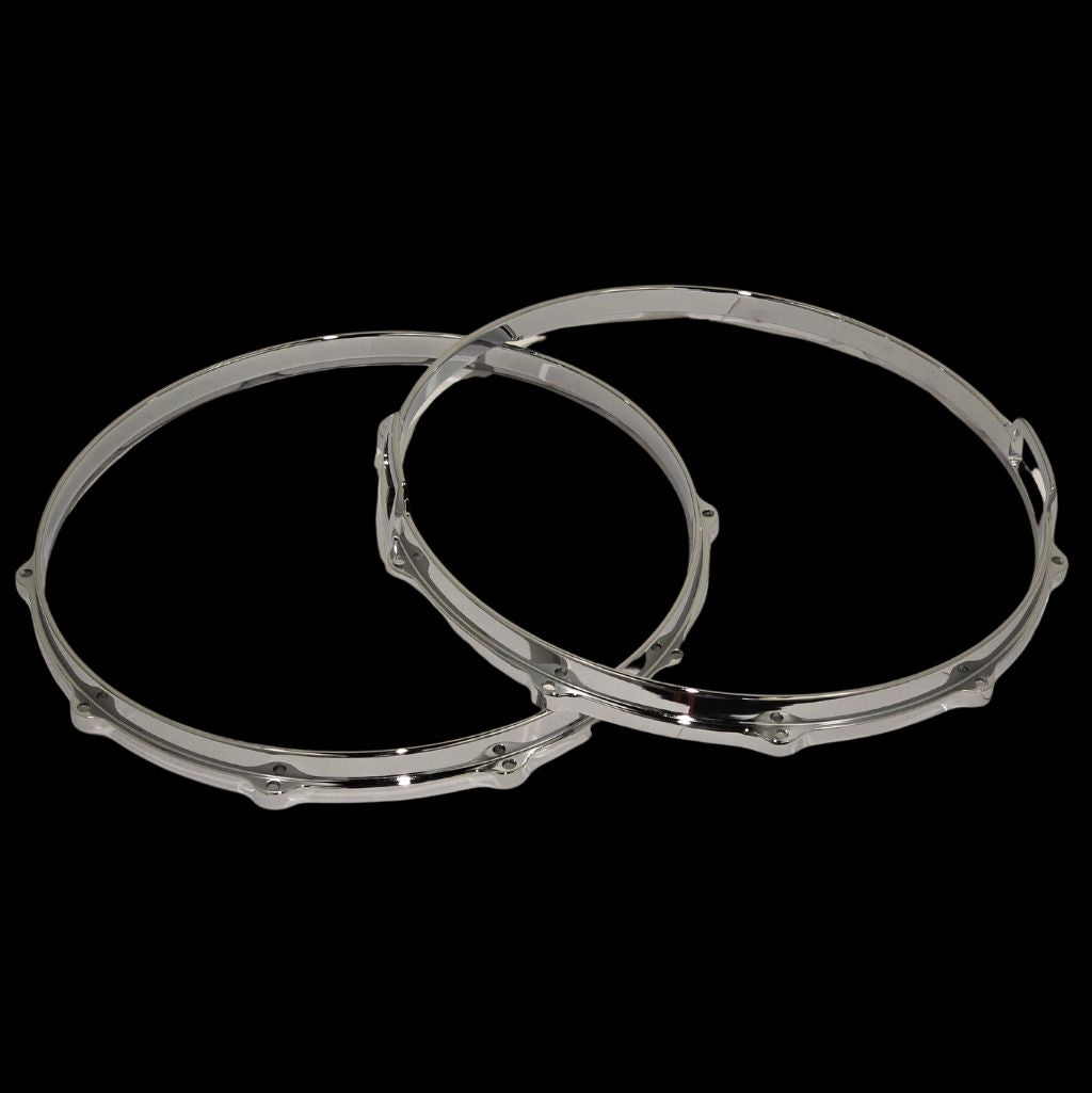 DFP Die Cast Drum Hoops - Chrome | Sizes: 8'' 10'' 12'' 13'' 14'' 16''