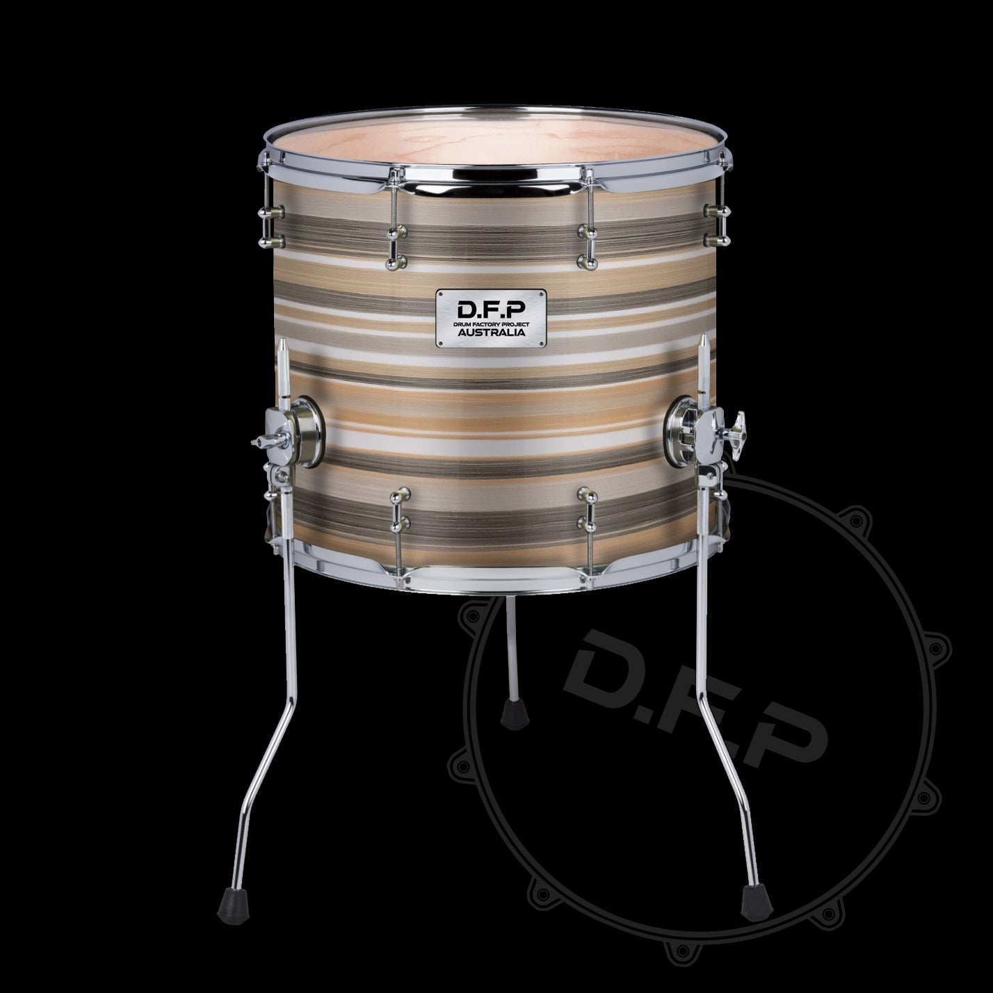 DFP Drum Wrap - Honeycomb Strata