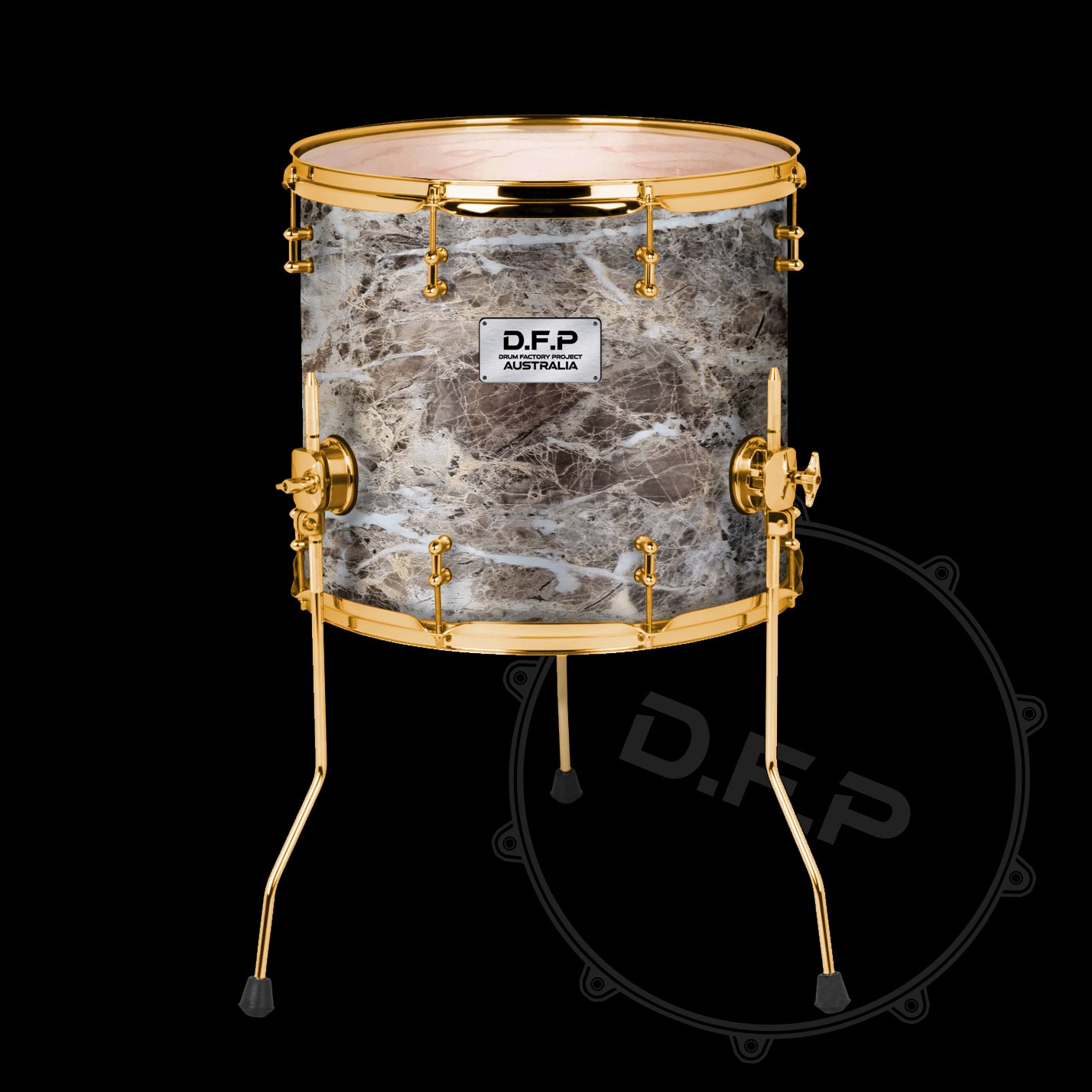 DFP Drum Wrap - Marble